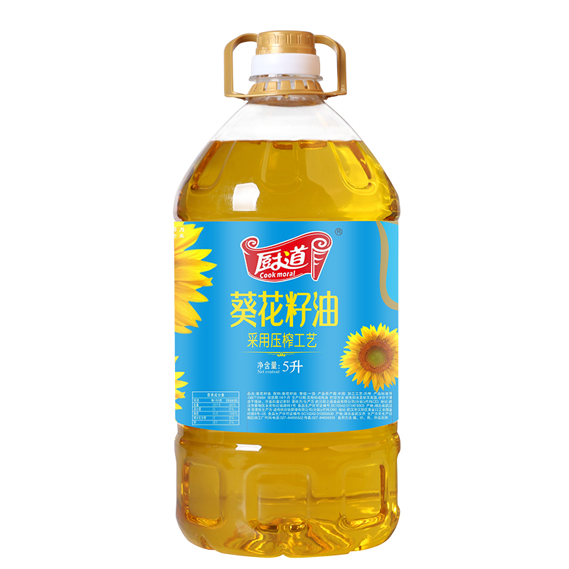 CD厨道纯葵花籽油5L