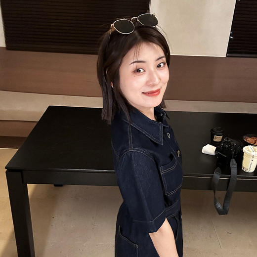 【现货】良木礼通勤牛仔连衣裙 商品图1