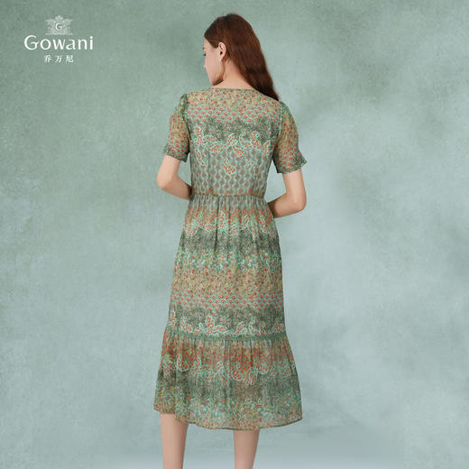 乔万尼真丝连衣裙100%桑蚕丝新款EM2E816 商品图4