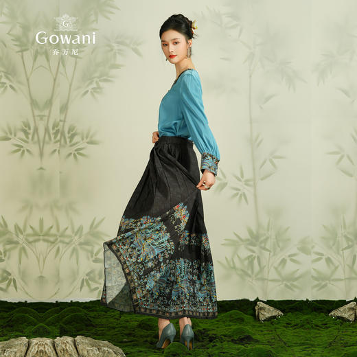 乔万尼真丝衬衫新中式古典设计感EM2C902 商品图3