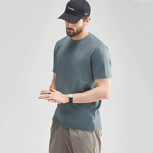 Schenvega 凉感防晒薄荷T恤 男女同款 吸湿排汗 防晒抑菌 速干驱蚊（加购车下单任选三件99元购买） 商品图5