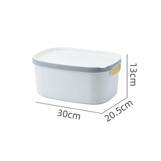 米艾亚压圈带盖收纳筐5062D 商品图0