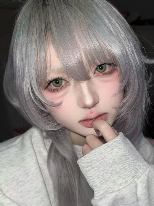 【中直径半年抛】LOVEIIKIRA-萤火之森 绿-14.2mm【半年抛 0-1000度 含有525/575】 商品图4