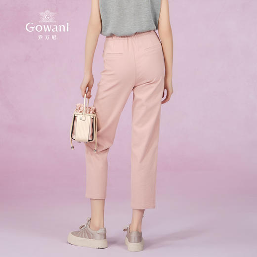 乔万尼休闲裤女夏新款直筒裤薄款EM2F849 商品图4