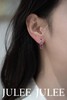 JULEE JULEE茱俪珠宝 18K玫瑰金彩蓝宝石耳饰 商品缩略图5