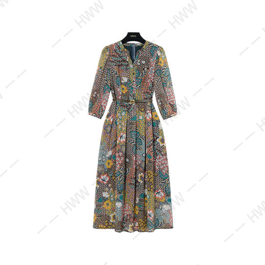 【赫尔温】设计款绿野仙踪时尚收腰显瘦连衣裙DHZZR50799 商品图1