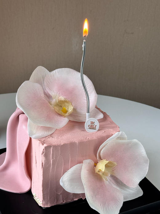 ins蝴蝶兰装饰蛋糕（蝴蝶兰为仿真花） 商品图1