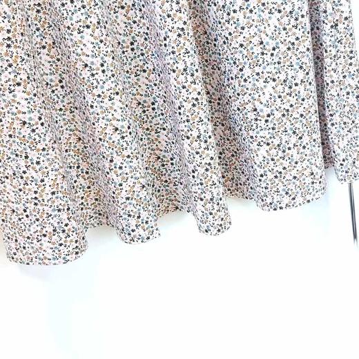 VIVIAN LIU薇薇安刘D2444101夏女装新款翻领碎花收腰连衣裙 商品图2