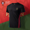 【官方正版】葡萄牙国家队 | 黑色运动T恤腰侧拼色夏季休闲通勤短袖 商品缩略图1