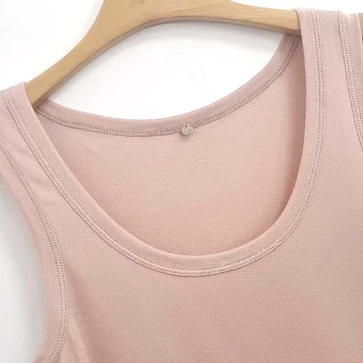 VIVIAN LIU薇薇安刘C2537301夏女装新款宽肩带大U领背心 商品图2