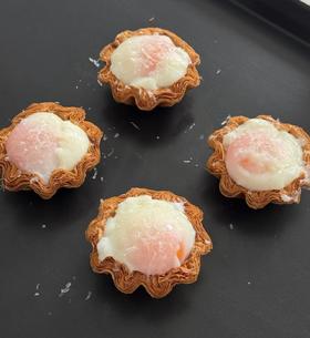 黑松露培根温泉蛋挞