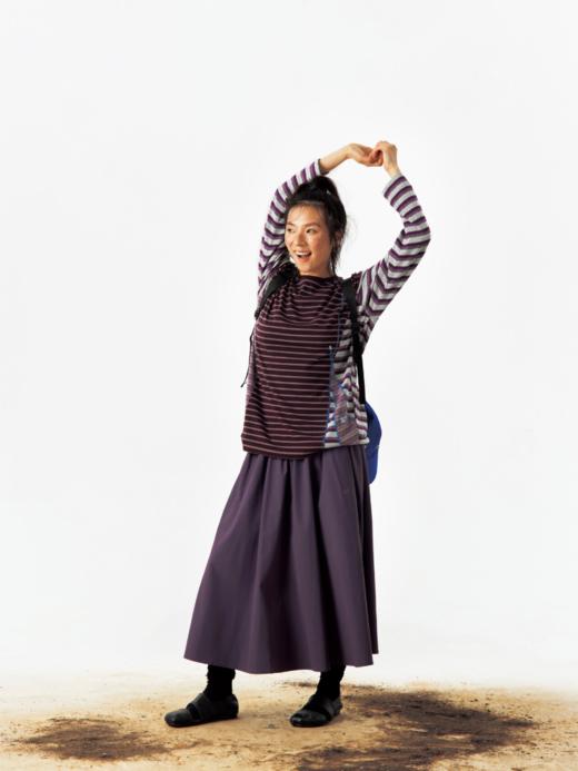 CryingCenter 轻薄伞型A摆半身长裙 哭喊中心 商品图2