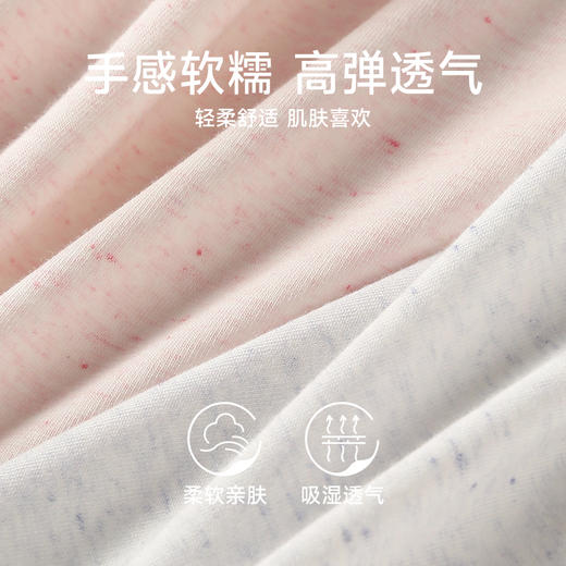 【3条装】女士内裤抗菌棉质  100%棉里裆 提臀中腰三角裤   芬腾 商品图3