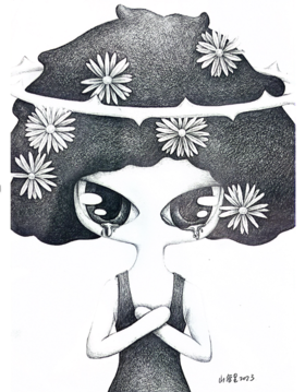 山谷里《守护希望》原作手稿