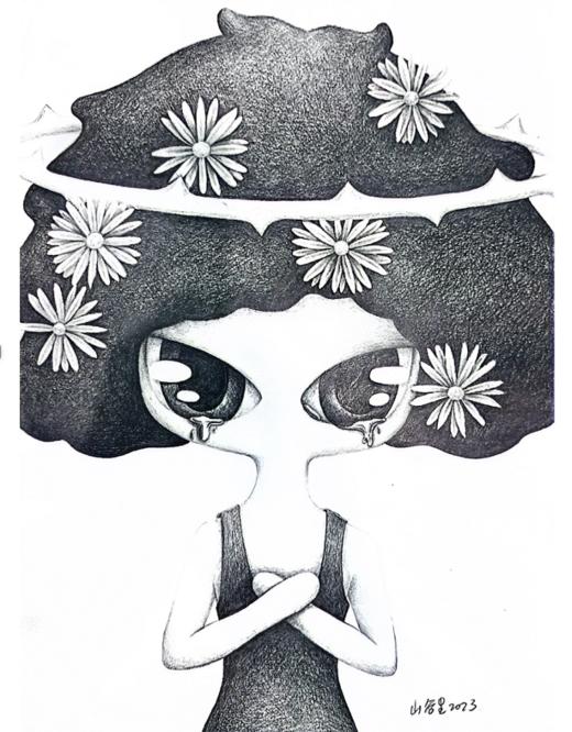 山谷里《守护希望》原作手稿 商品图0