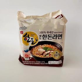 八道猪肉味拉面4连包