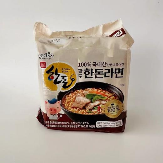 八道猪肉味拉面4连包 商品图0