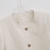 VIVIAN LIU薇薇安刘V2513103梅春女装新款时尚圆领单排扣短款外套 商品缩略图2