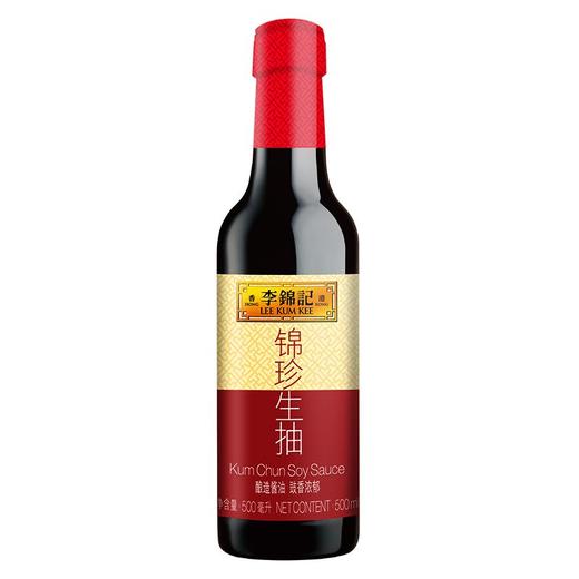 李锦记锦珍生抽 500ml 商品图0