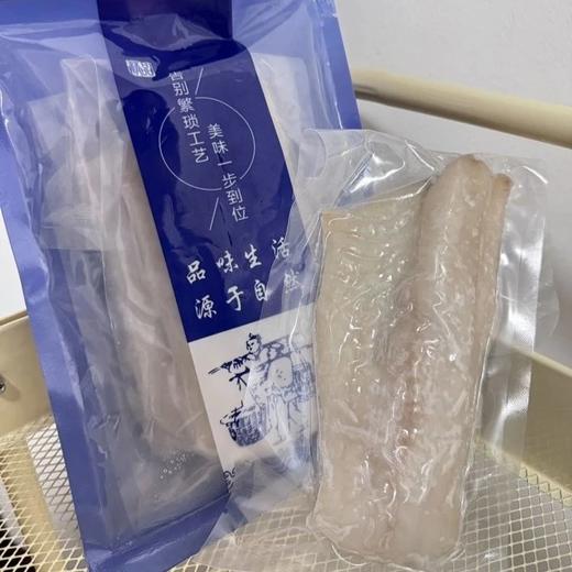 250g*5袋99元阿拉斯加鳕鱼排整块中段原切几乎无刺富含DHAOmega-3肉呈蒜瓣状煎蒸烤煮都不散配料表干净顺丰基地直邮 商品图0