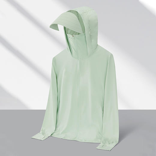 雀说新款冰丝防晒衣男女款夏季运动服皮肤衣轻薄冰丝外套情侣款AL7030 商品图7