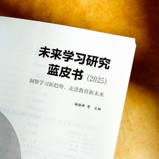未来学习研究蓝皮书 2025 洞察学习新趋势 走进教育新未来 杨振峰 商品图6