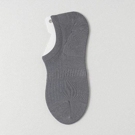 雀说10双装袜子男士夏季薄款网眼大跟托纯色透气吸汗短款男袜AL6608 商品图7