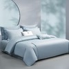 梦洁 云锦缎四件套  蒸蒸日上（云水蓝 商品缩略图1