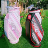 新款高尔夫球包红马男女通用进口防水PU高尔夫包花仙子全套球杆包 商品缩略图3