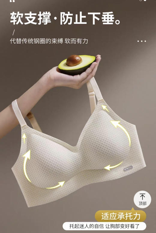 爆款蜂巢🔥无钢圈收副乳防下垂内衣 商品图13