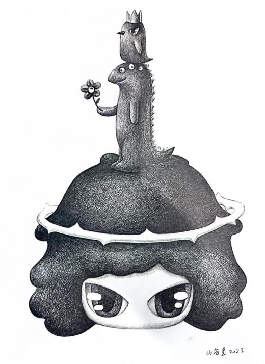 山谷里《小鸟、恐龙和朵吉》原作手稿 商品图0