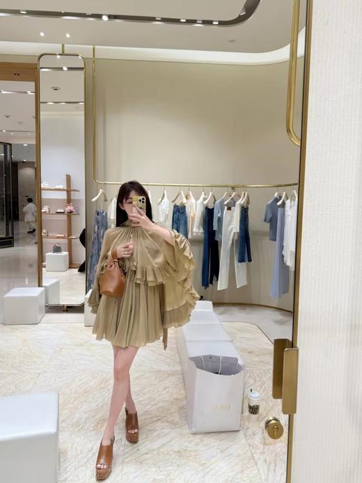 清仓捡漏 LINCHAOZHANG私服定制系列【飞鸟集】   LQ250026斗篷吊带裙LC250048雪纺斗篷上衣 商品图13