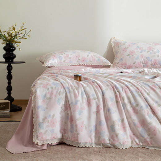 【5折购】A类双层纱大豆夏凉被空调被夏被四件套 商品图4