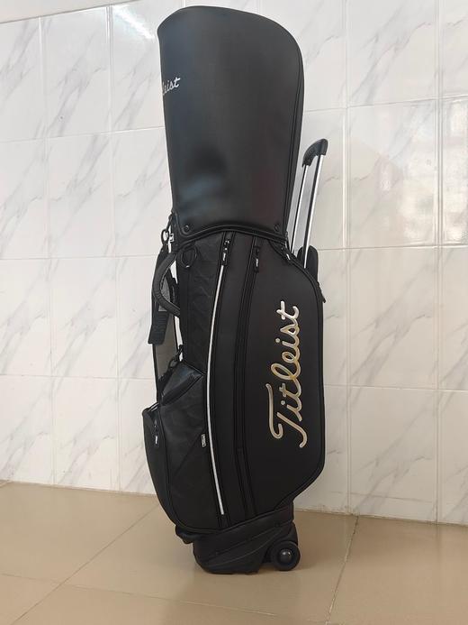 24新款高尔夫球包PU防水标准球杆包拉杆拖轮球袋男女通用情侣球包 商品图4