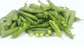 新鲜带壳豌豆500g