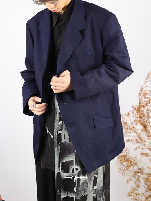 Yohji Yamamoto | 3Bs靛蓝西装 商品图2