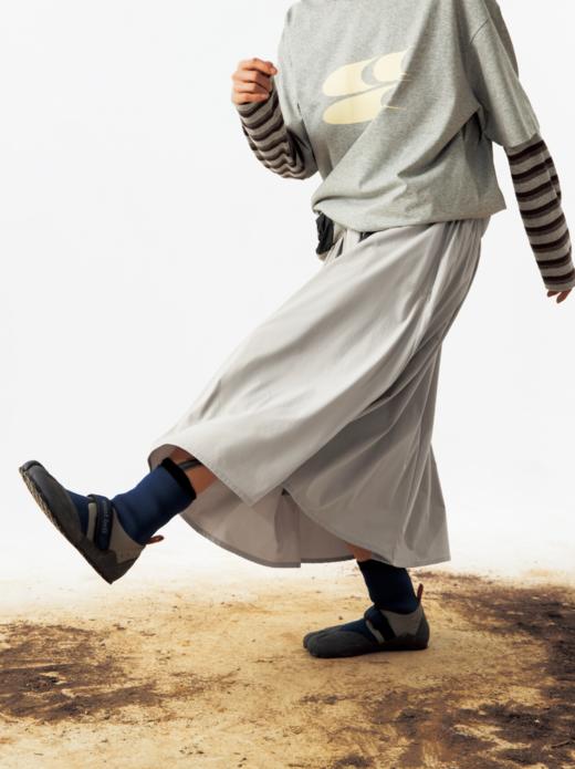 CryingCenter 轻薄伞型A摆半身长裙 哭喊中心 商品图1