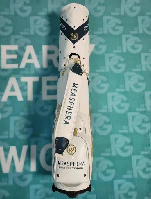 新款measphera高尔夫球包男女经典款轻便桶包皇冠装饰高档柳钉包 商品图3
