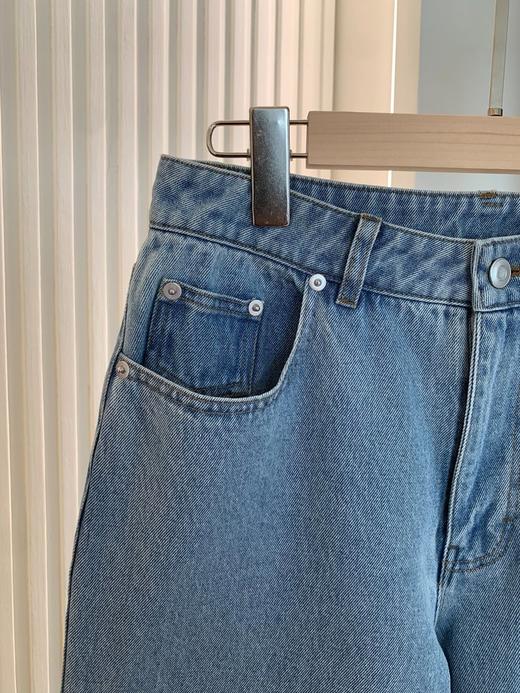 【高品质私服】【IC全棉牛仔阔腿长裤】阔腿设计时尚大气，修饰腿型N1290-CC【无标出货 介意慎拍】 商品图12