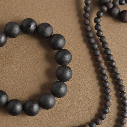 雀说 缅甸小叶降真香手串108颗手链沉香佛珠 商品图3