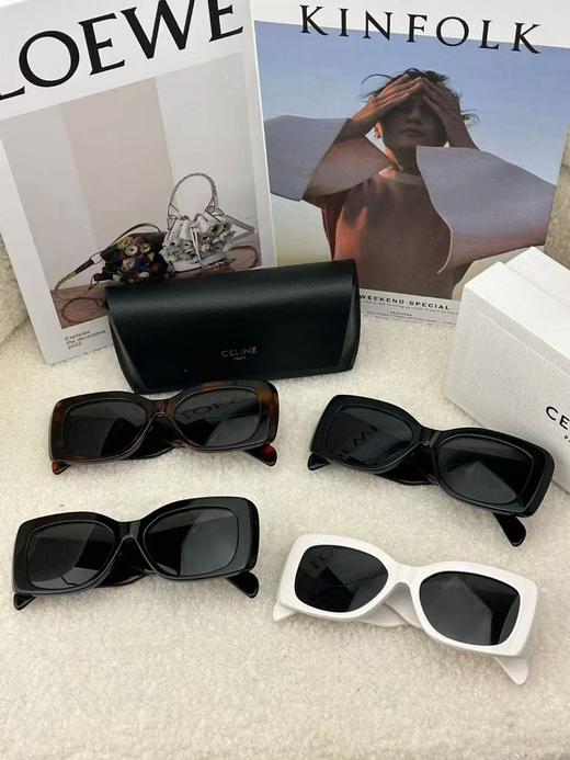 赛琳 2024新款 走秀海报款凯旋门粗框板材太阳眼镜墨镜（JH） 商品图0