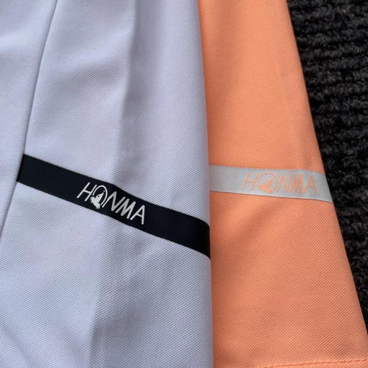正品Honma 男款高尔夫体恤，快干透气。只有橙色M 码，白色S 码各几件 商品图8