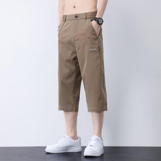 红览 莱赛尔夏季薄款七分休闲裤男士裤 商品图9