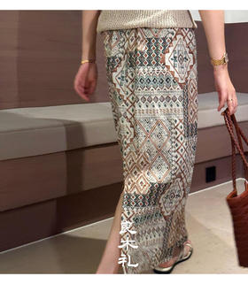 【部分现货】良木礼夏季天丝半身裙(865791)