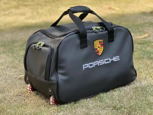 保时捷高尔夫衣物包 拉杆拖轮衣物袋 休闲运动包鞋包大容量旅行包 商品图1