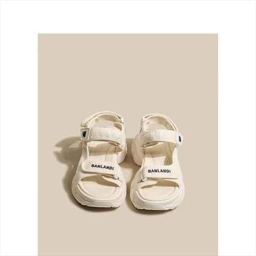 雀说 运动老爹凉鞋女休闲罗马沙滩鞋FJ29183 商品图6