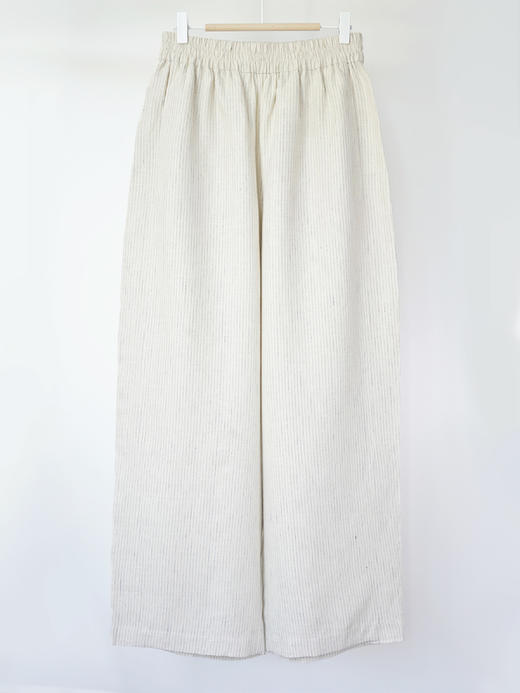 汉麻宽松细条纹气球裤 商品图4
