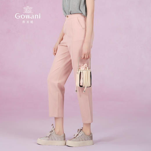 乔万尼休闲裤女夏新款直筒裤薄款EM2F849 商品图2