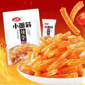 卫龙小面筋香辣味282g*3包休闲零食辣条 经典怀旧小吃