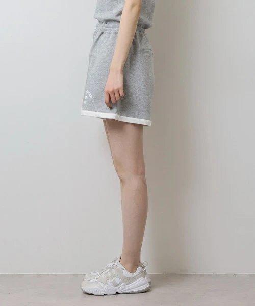 CECIL McBEE green 高尔夫女士 印花logo抽绳短裤 宽松舒适简约百撘 商品图8